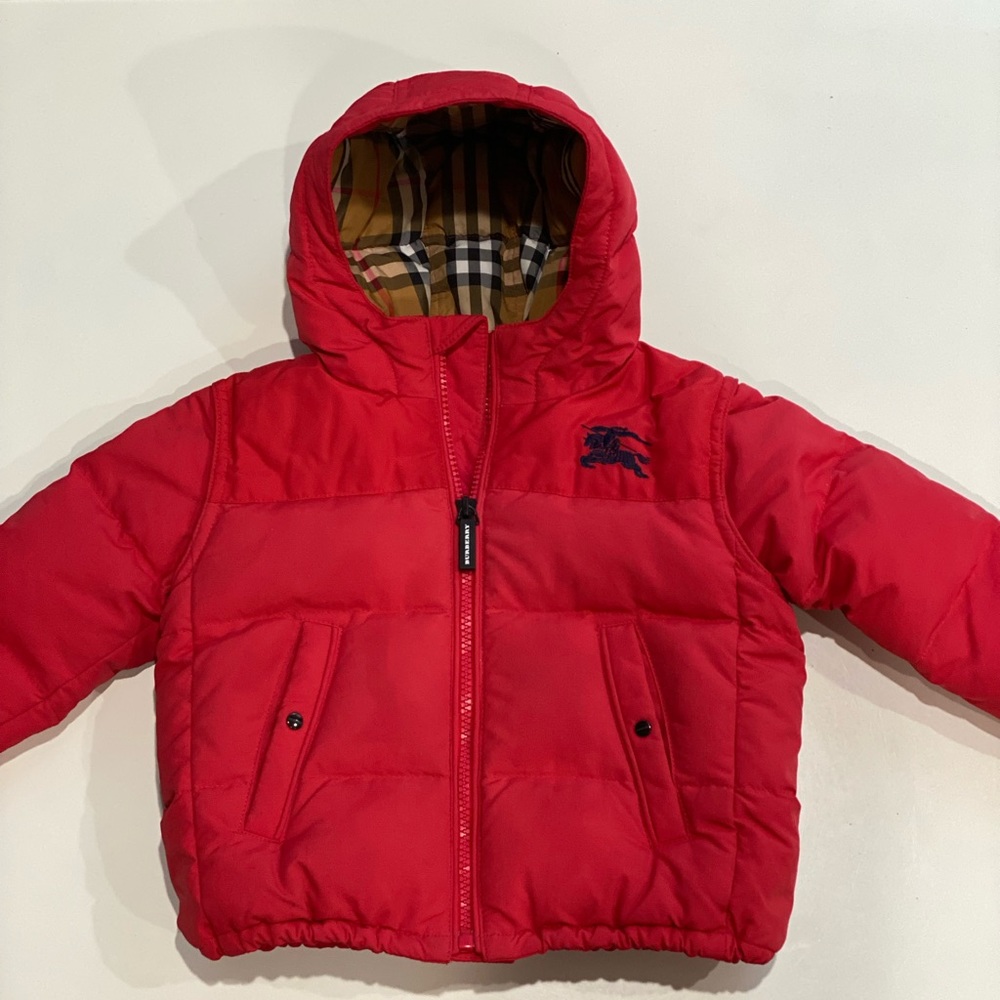 Burberry winter jacket Size 18 months